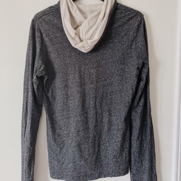 Roots grey long-sleeve hooded shirt - Picture 5 of 5